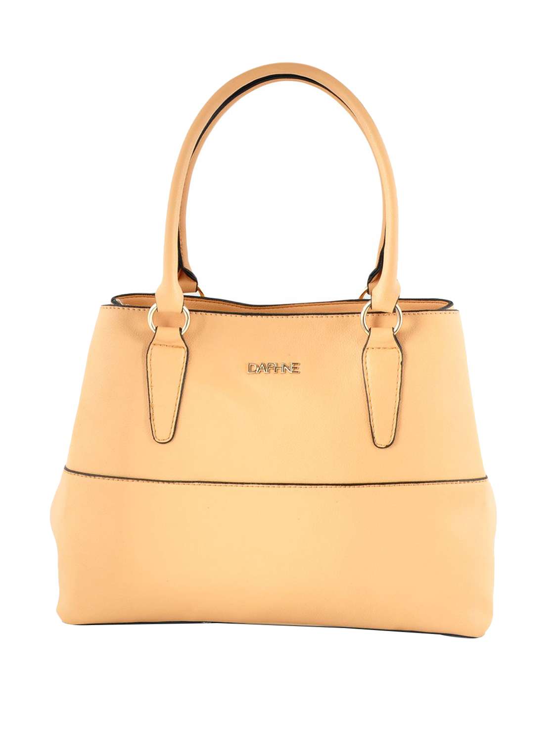 beige leatherette  handbag
