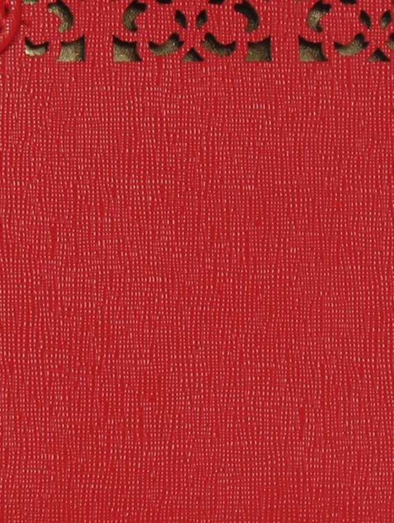 red leatherette handbag - 12973589 -  Standard Image - 3