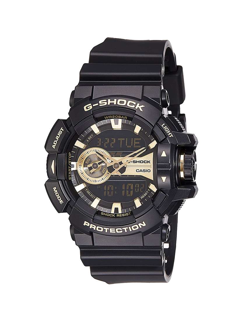 Buy online G-shock Analog-digital Gold Dial Men's Watch Ga-400gb