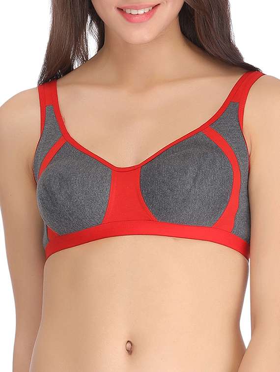 set of 2 multicolored cotton bras - 12975016 - Standard Image - 3