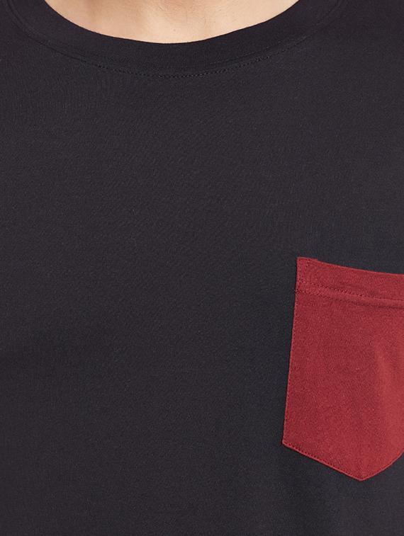 colour block cotton t-shirt - 12975330 - Standard Image - 3