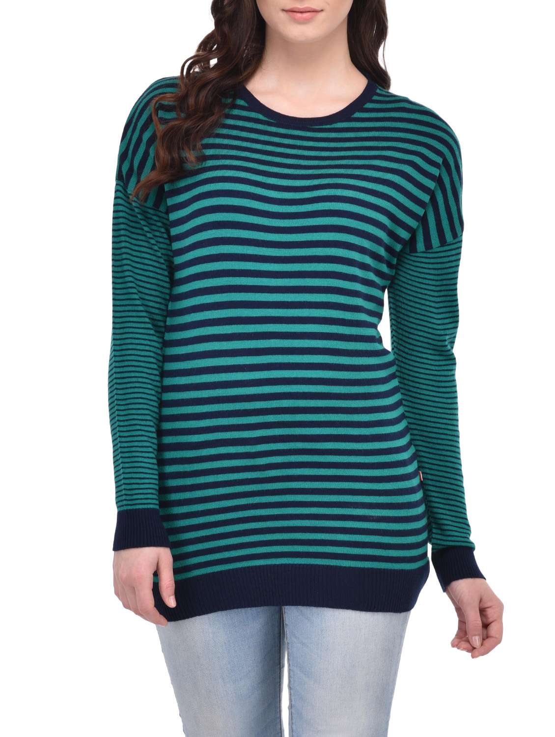 multi color acrylic pullover - 12983225 - Zoom Image - 0