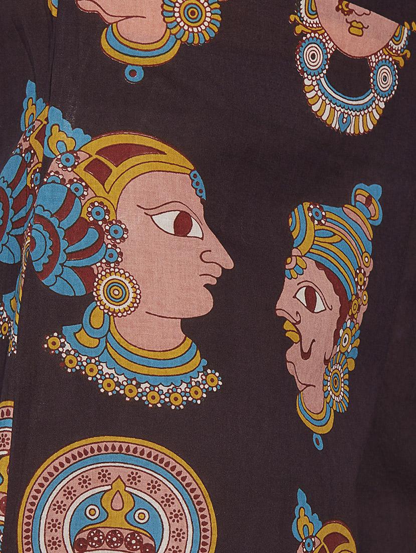 multicolored printed cotton palazzo - 12994291 - Standard Image - 3