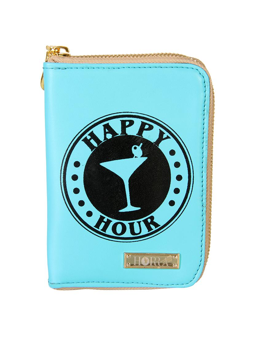 blue leatherette wallet - 12996867 - Zoom Image - 0
