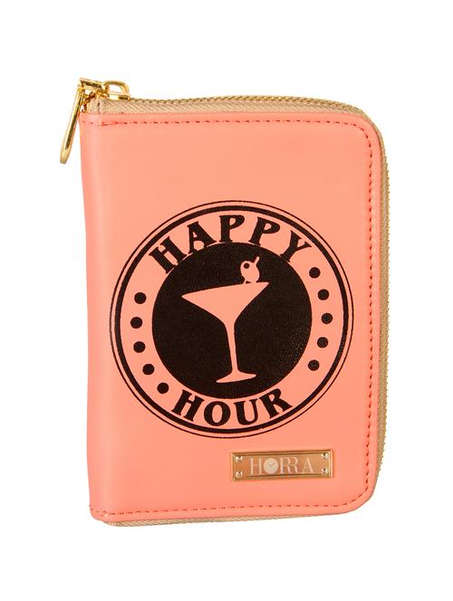 orange leatherette wallet - 12996868 - Standard Image - 0