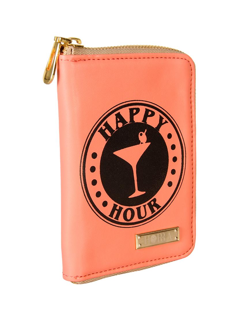 orange leatherette wallet - 12996868 - Standard Image - 3