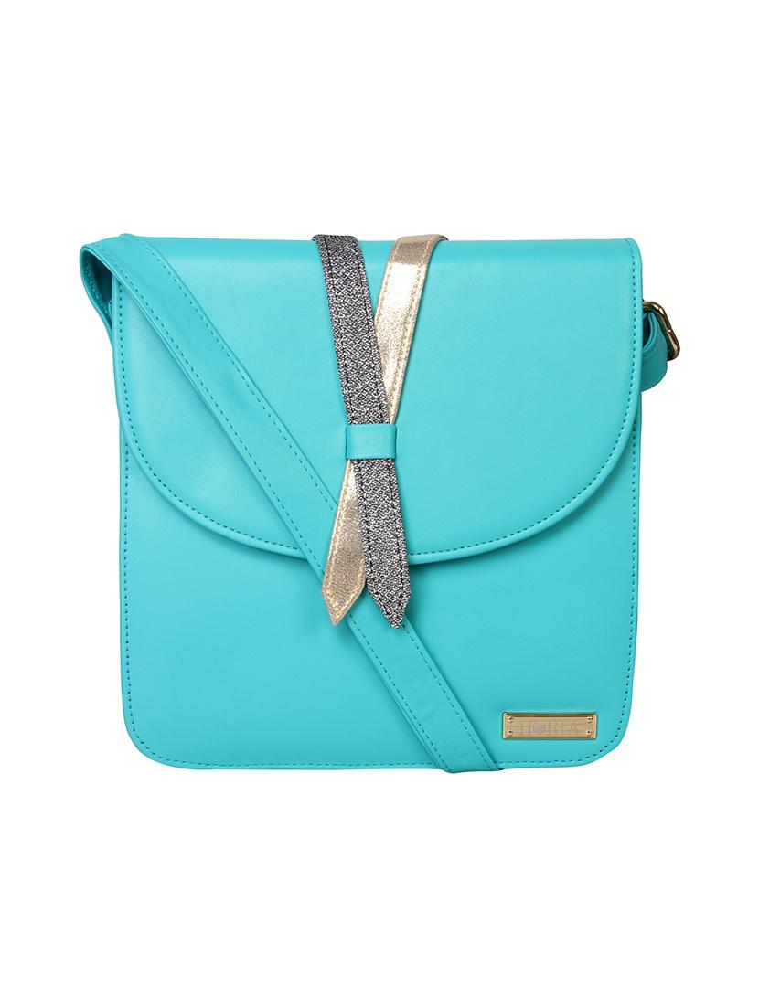 green leatherette  sling bag - 12996877 -  Zoom Image - 0