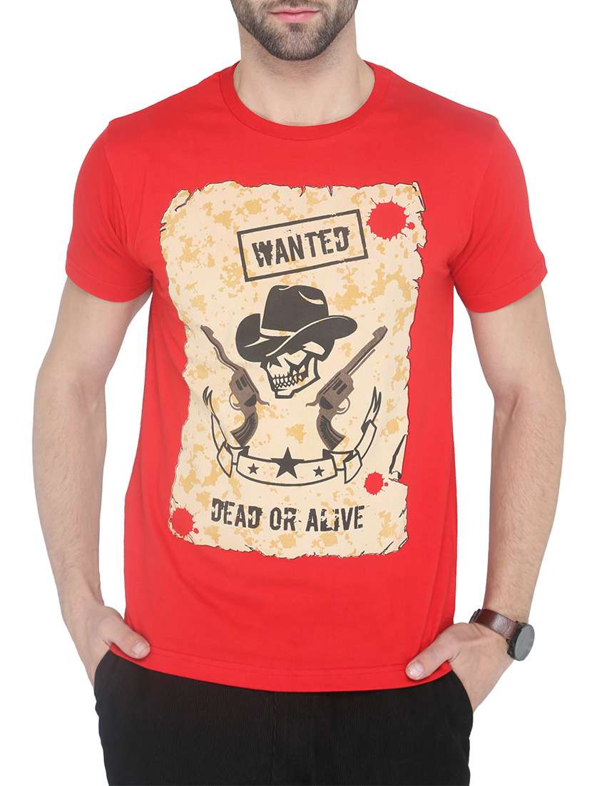 men graphic round neck t-shirt - 13004209 - Zoom Image - 0