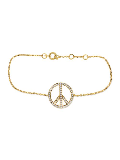 gold metal bracelet - 13015287 - Standard Image - 0