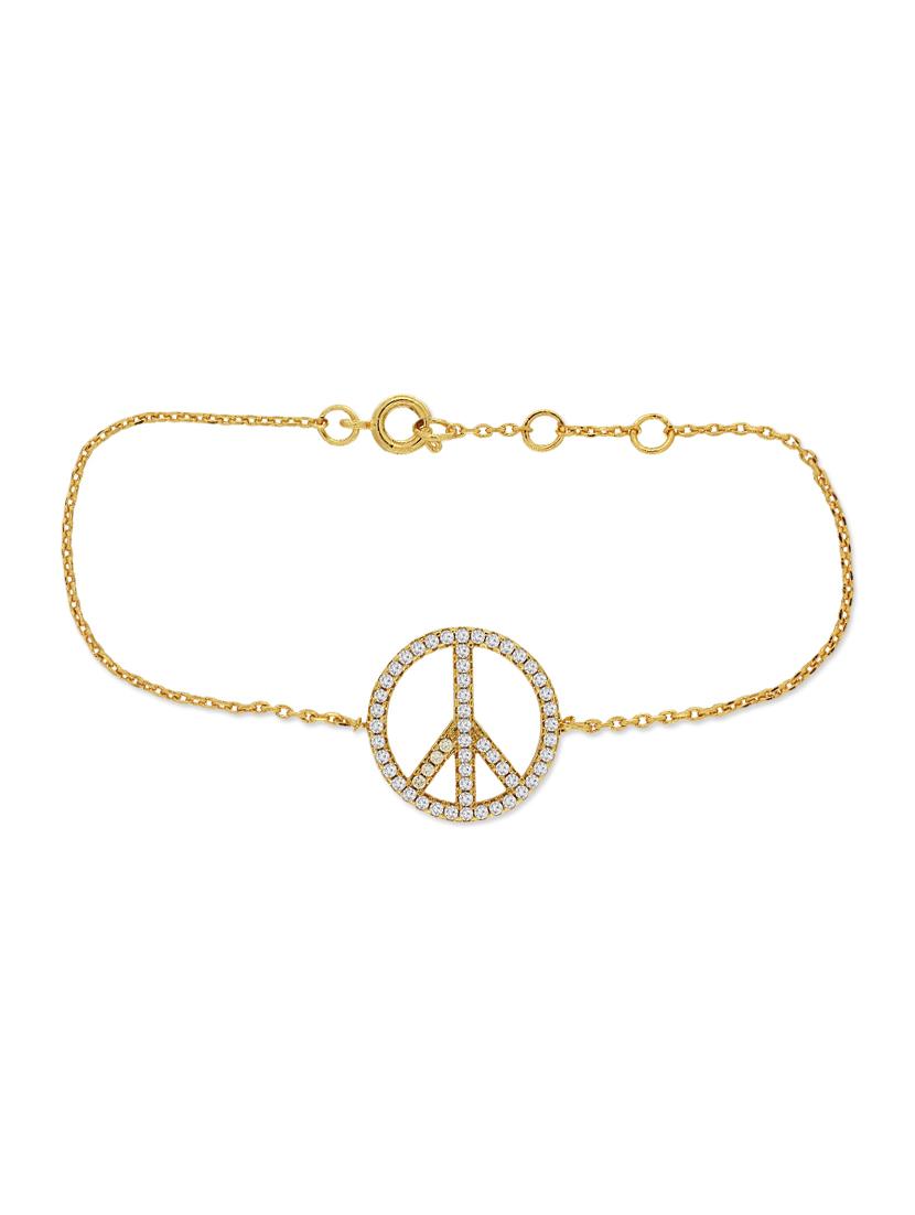 gold metal bracelet - 13015287 - Zoom Image - 0
