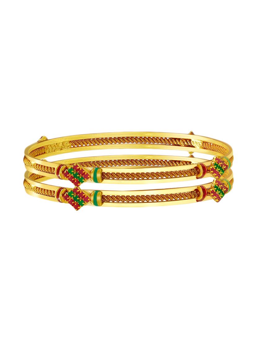 gold brass bangle