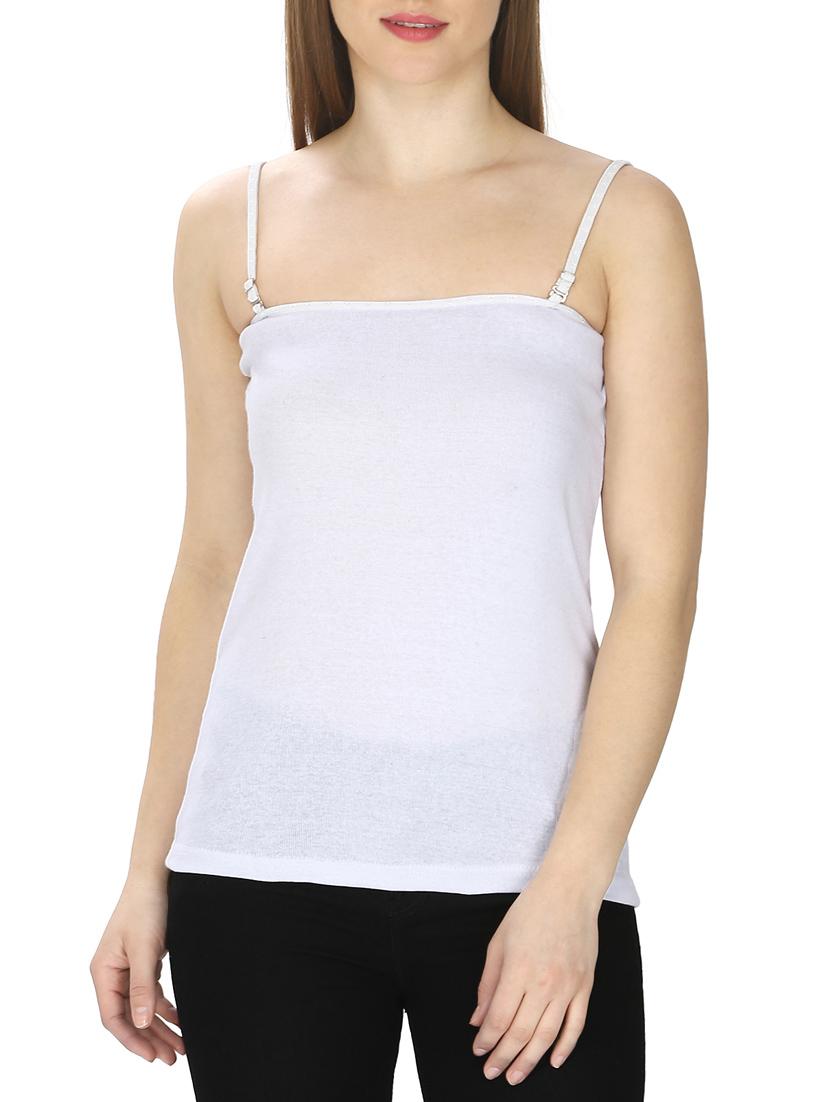 detachable strap solid camisole  - 13025698 -  Zoom Image - 0