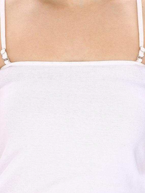 detachable strap solid camisole - 13025698 - Standard Image - 3