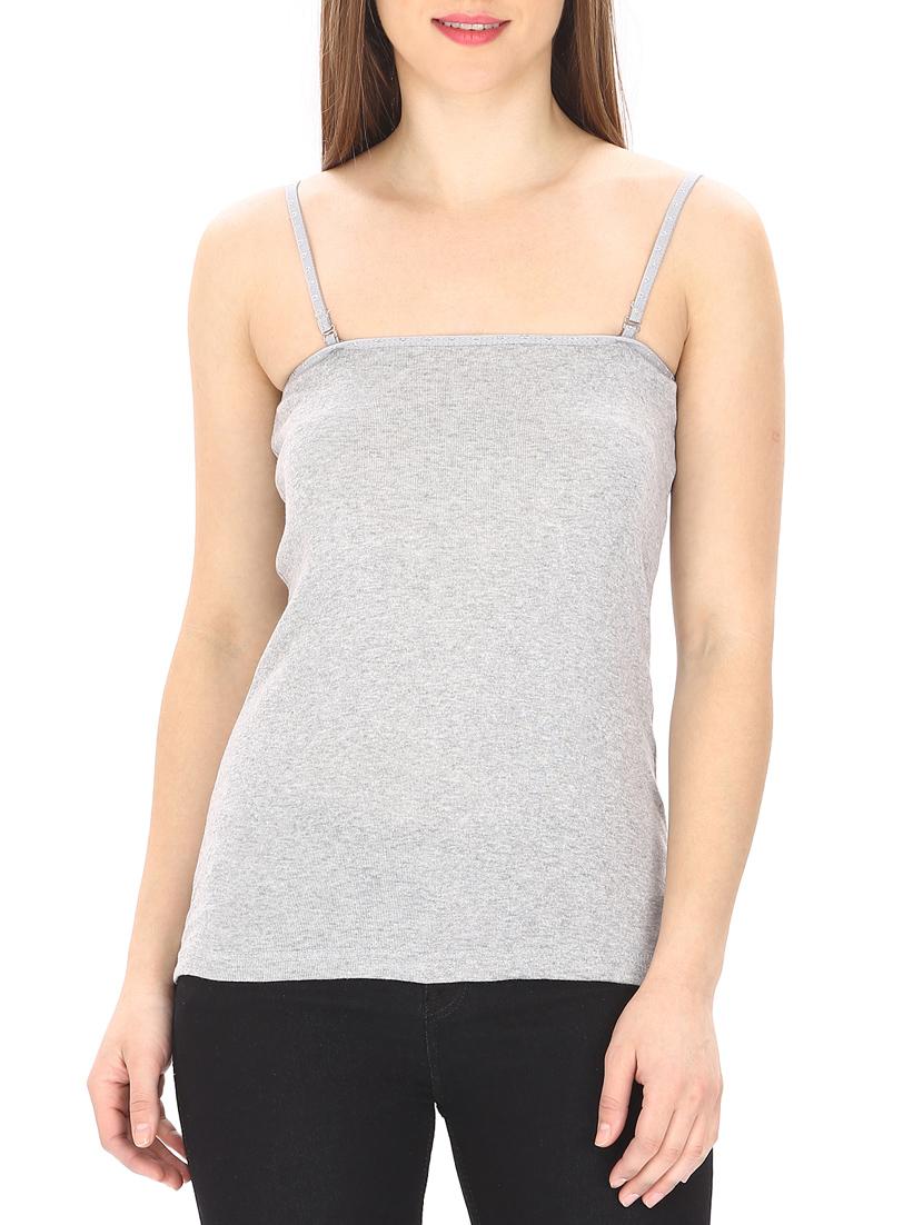 detachable strap solid camisole  - 13025700 -  Zoom Image - 0
