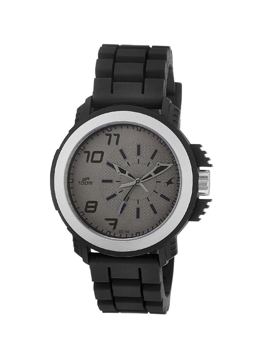 Buy online Fastrack Sport Analog Black Dial Men's Watch