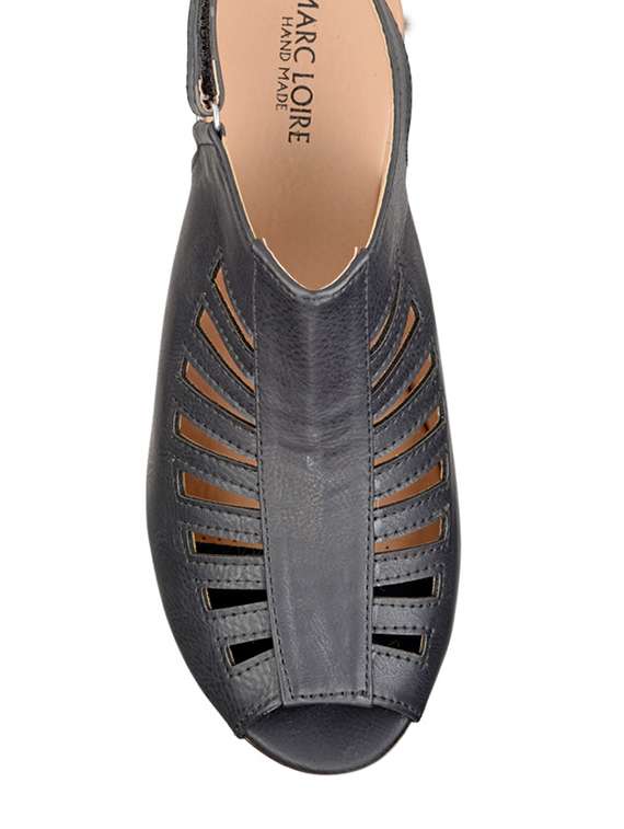 black back strap sandal - 13033686 - Standard Image - 3