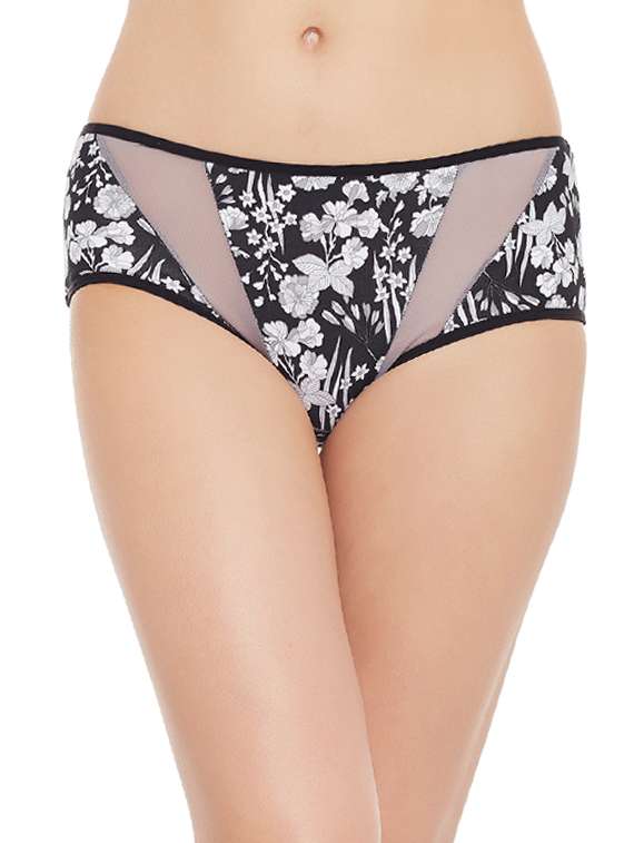 black cotton hipster panty - 13039253 - Zoom Image - 0