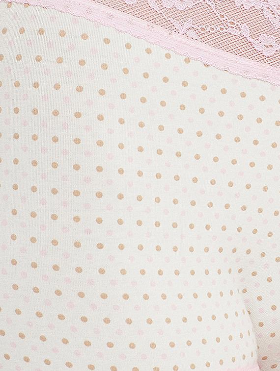 beige cotton boy shorts panty - 13039261 - Standard Image - 3