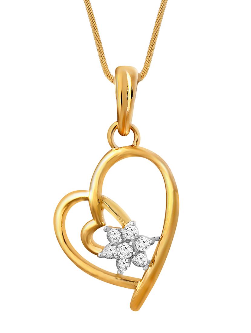 gold brass pendant