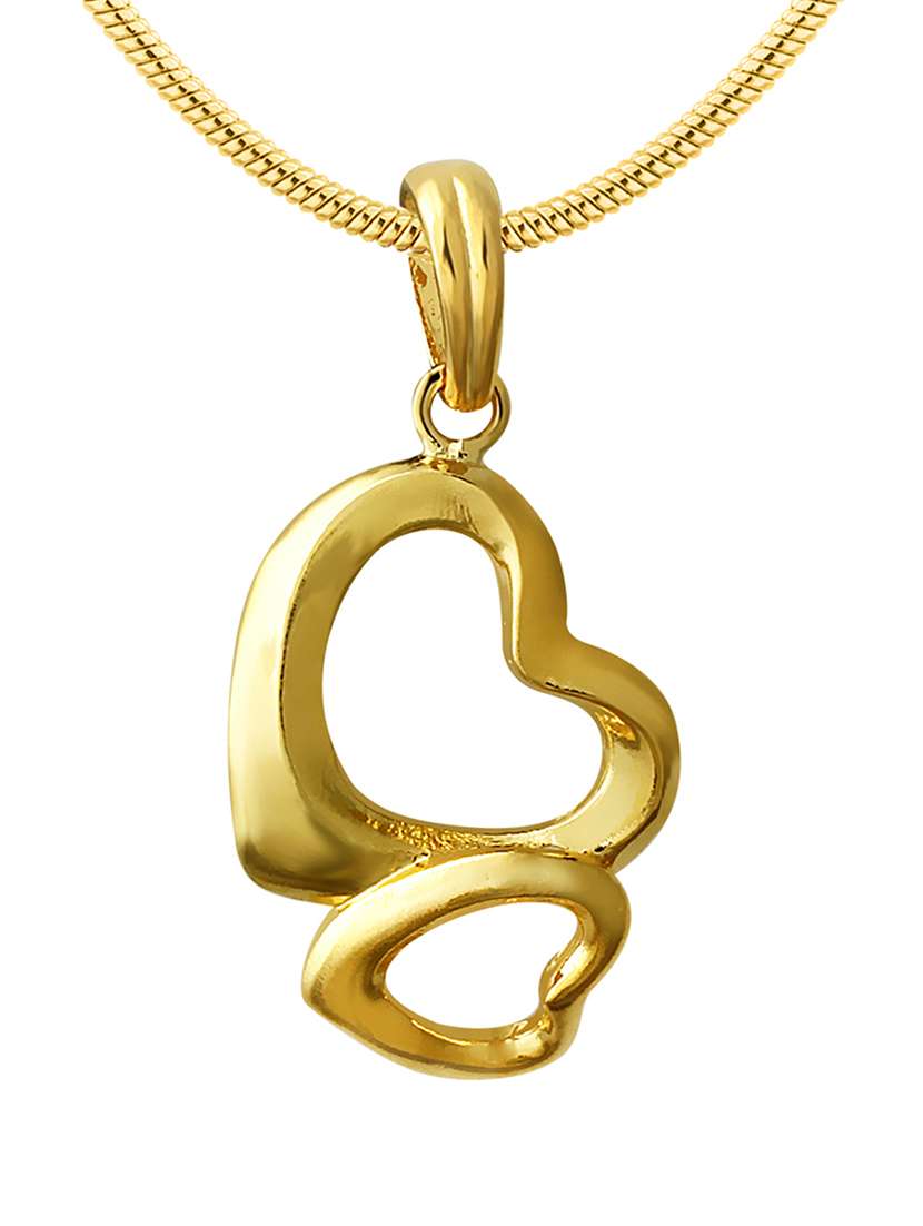gold brass pendant