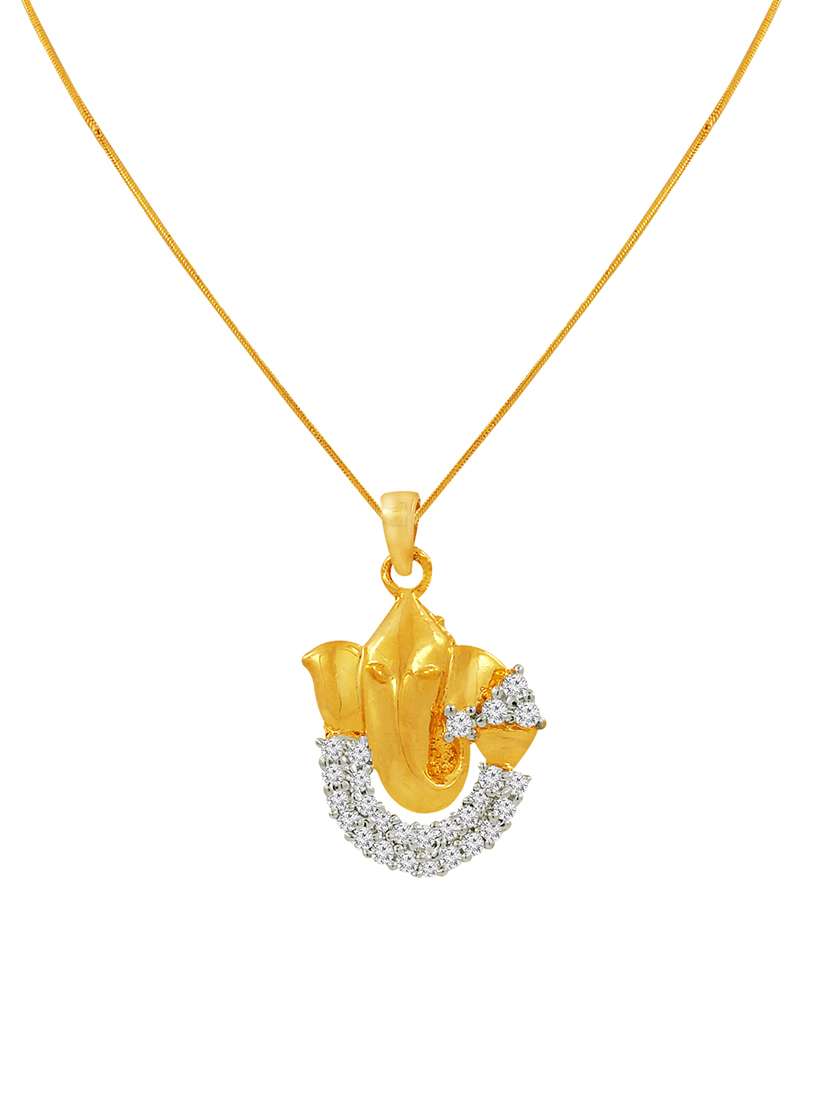 gold brass pendant - 13047287 - Zoom Image - 0