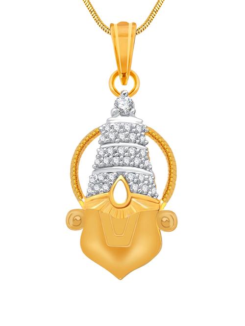 gold brass pendant - 13047311 - Standard Image - 0