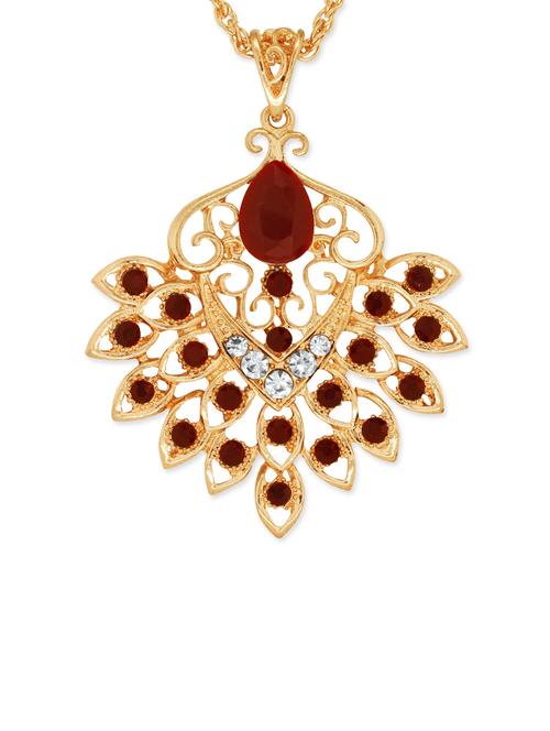 gold brass pendants and earring - 13049644 -  Standard Image - 0