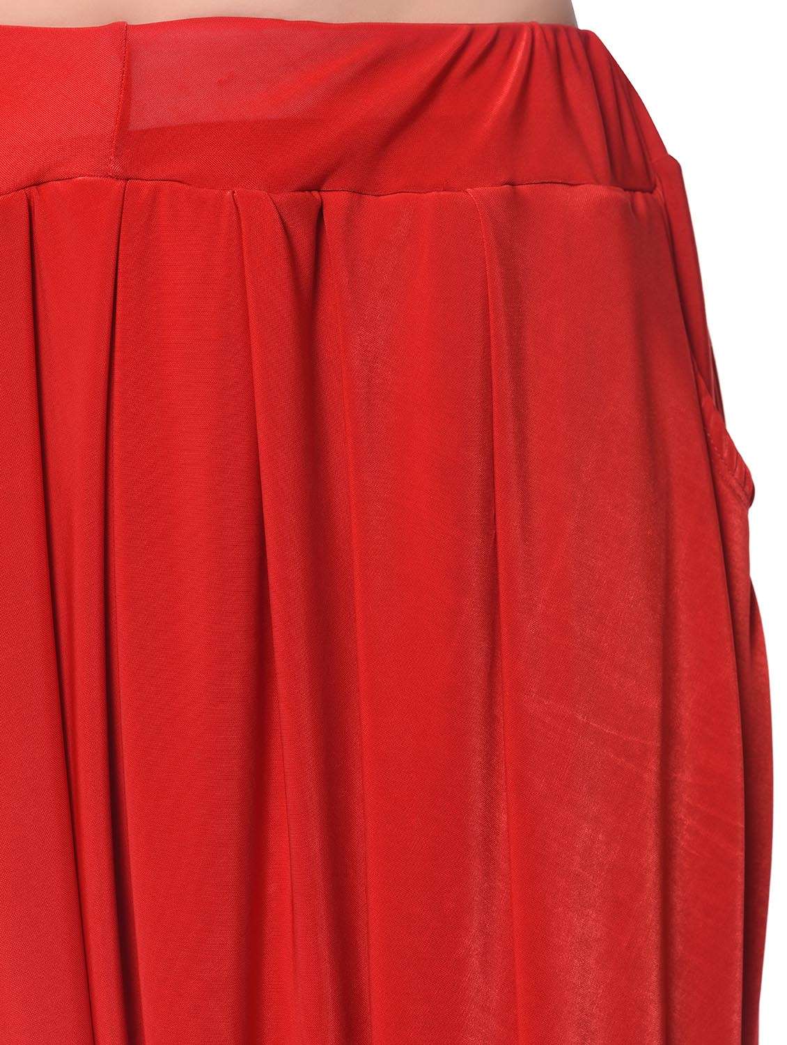 red polyester regular salwars - 13054830 -  Standard Image - 3