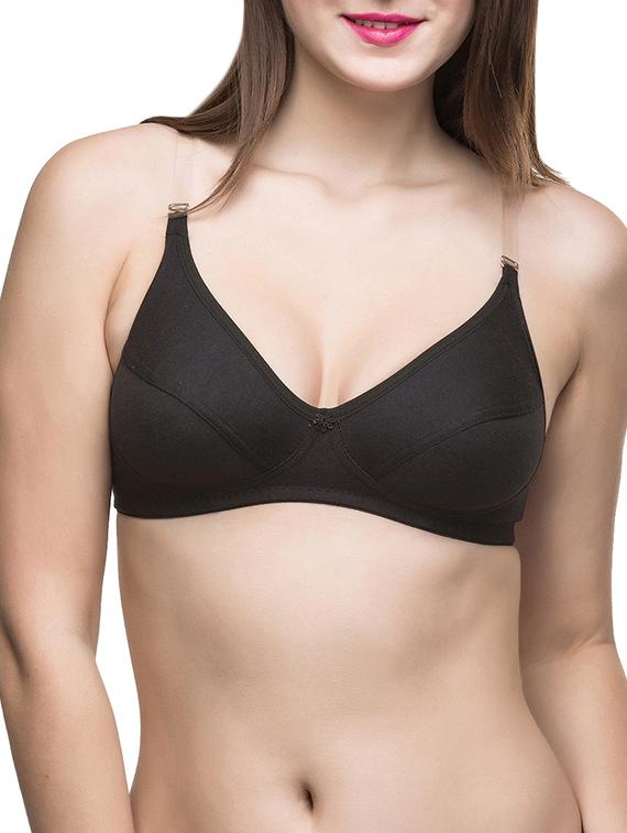 bow patch detachable strap bra  - 13059504 -  Zoom Image - 0