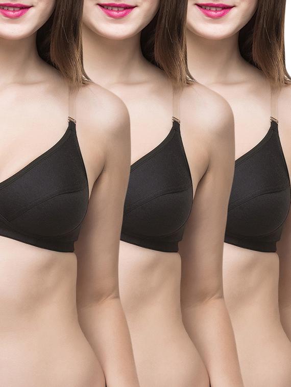 set of 3 detachable strap bra  - 13059506 -  Zoom Image - 0