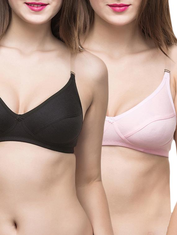 set of 2 detachable strap bra - 13059517 - Zoom Image - 0
