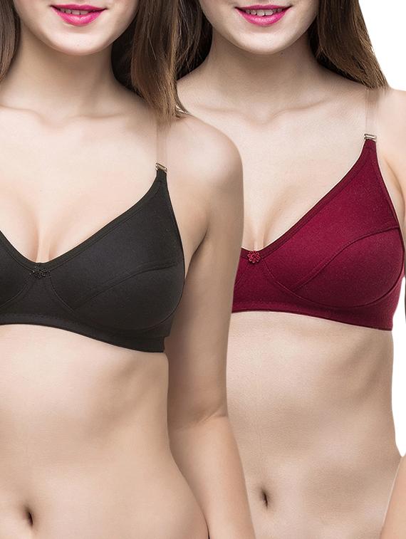 set of 2 detachable strap bra - 13059525 - Zoom Image - 0