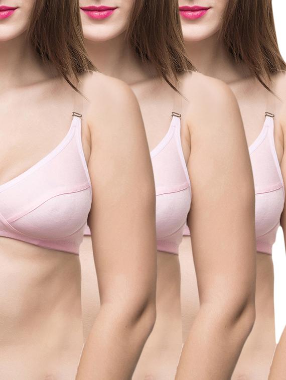 set of 3 detachable strap bra  - 13059548 -  Zoom Image - 0