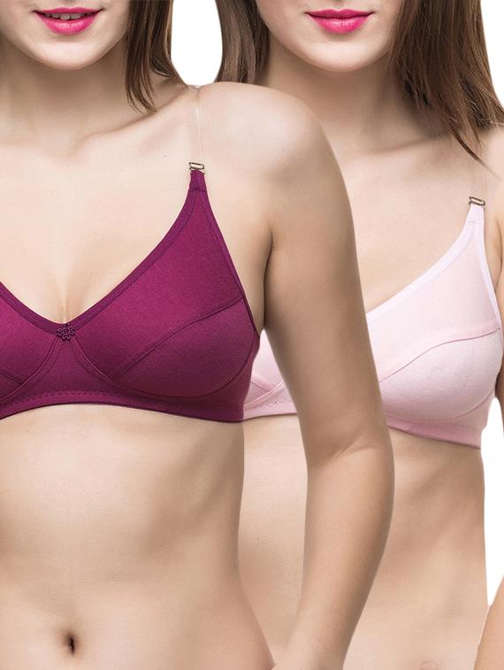 set of 2 detachable strap bra - 13059549 - Zoom Image - 0