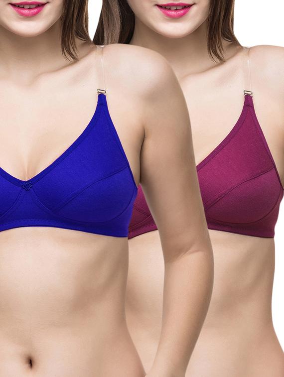 set of 2 detachable strap bra - 13059581 - Zoom Image - 0