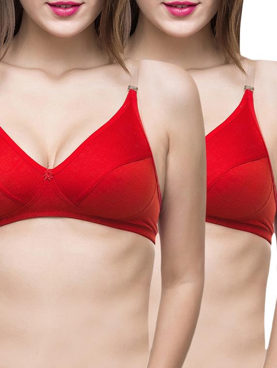 set of 2 detachable strap bra - 13059610 - Zoom Image - 0