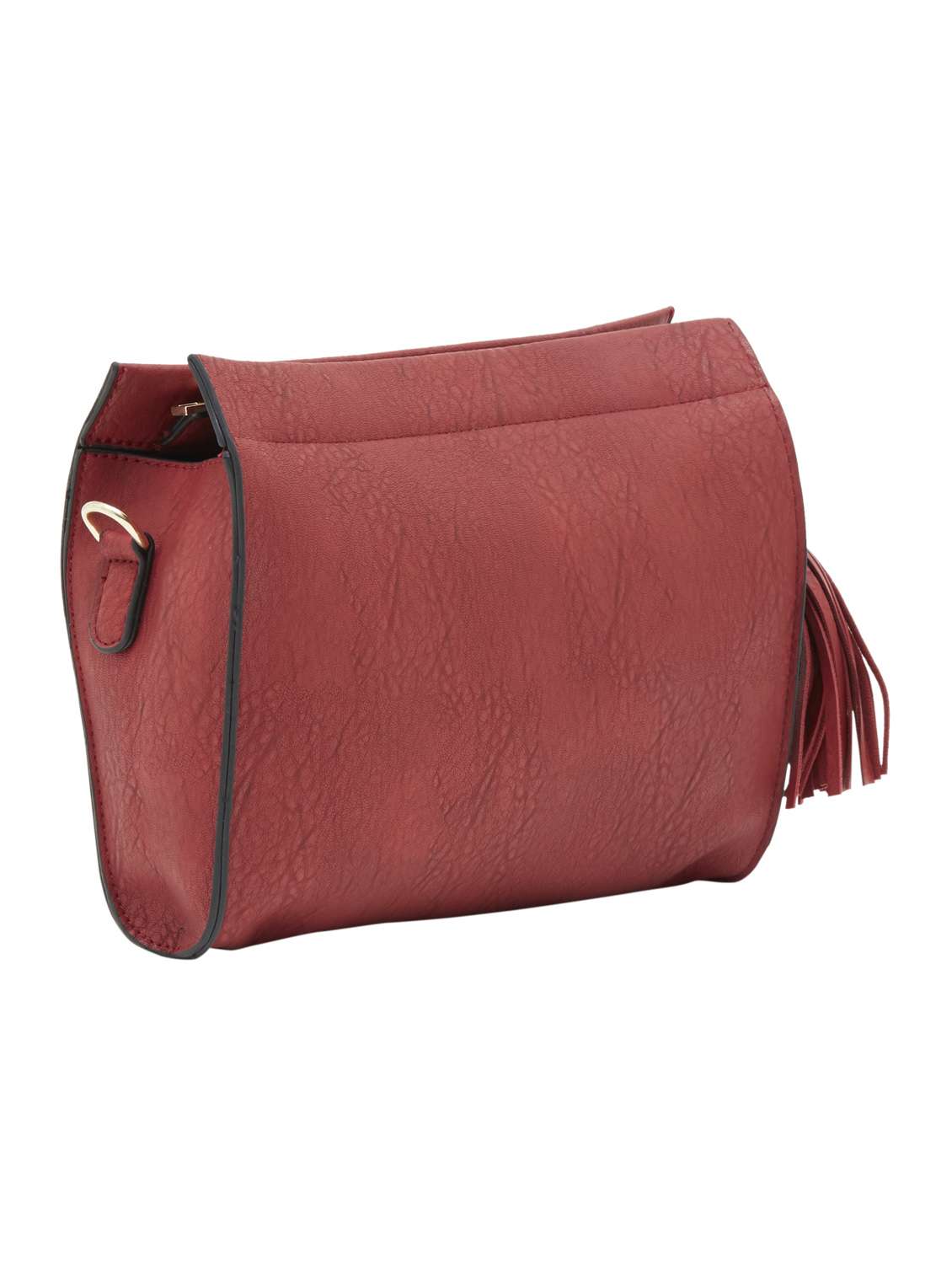 red leatherette sling bag - 13064542 -  Standard Image - 3