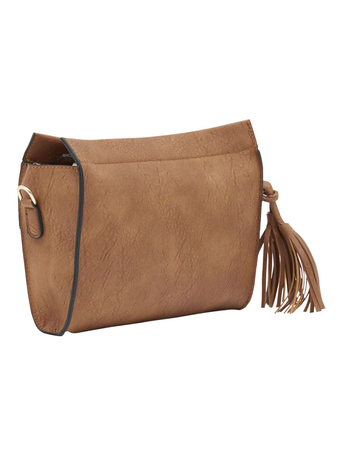 brown leatherette sling bag - 13064543 -  Standard Image - 3