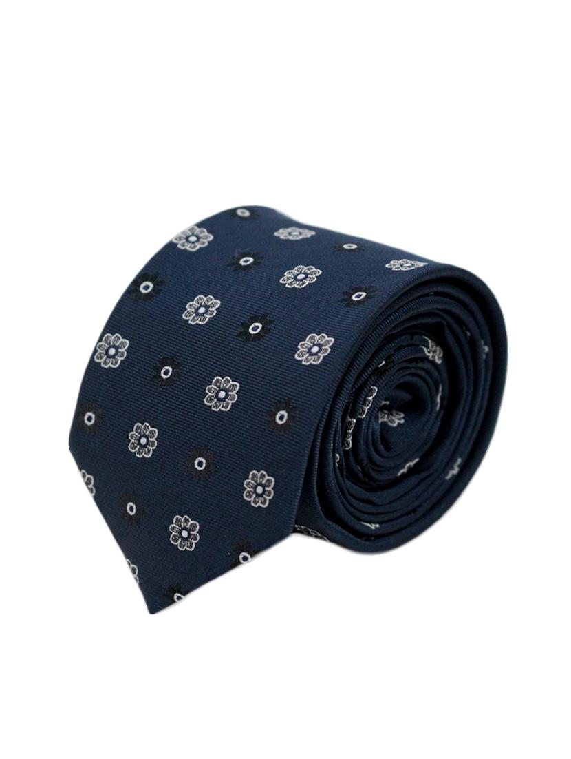 blue micro fiber tie - 13092395 - Zoom Image - 0