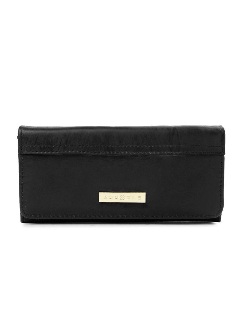 black leatherette wallet - 13093380 -  Zoom Image - 0