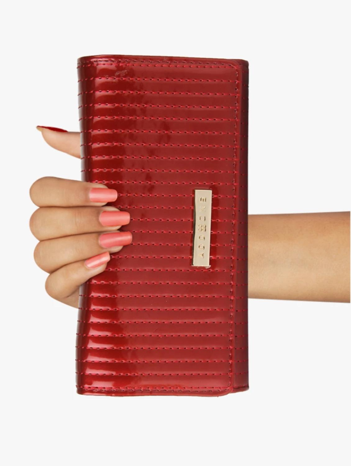 red leatherette wallet - 13093382 - Standard Image - 5