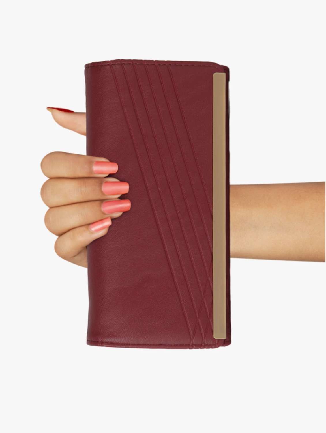 red leatherette wallet - 13093391 - Standard Image - 5