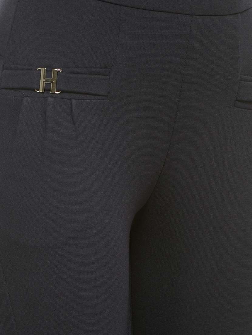 navy blue cotton jegging - 13096888 - Standard Image - 3