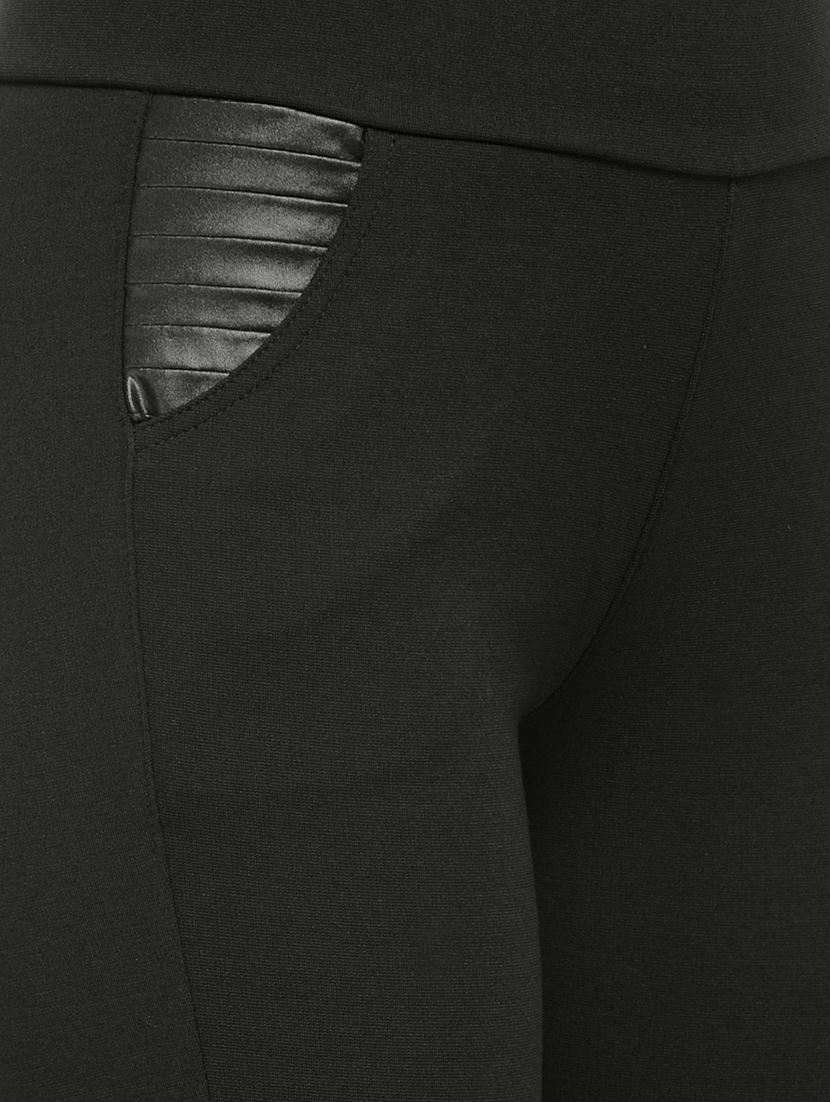 black cotton jeggings - 13096892 - Standard Image - 3