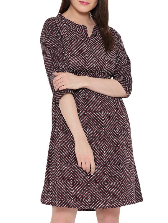 multicolor printed dress - 13099955 - Zoom Image - 0