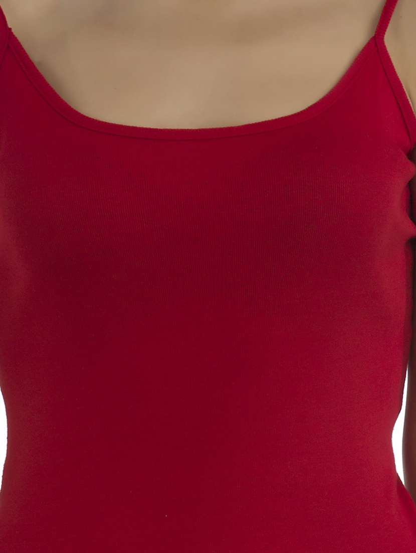 red cotton camisole - 13108439 -  Standard Image - 3