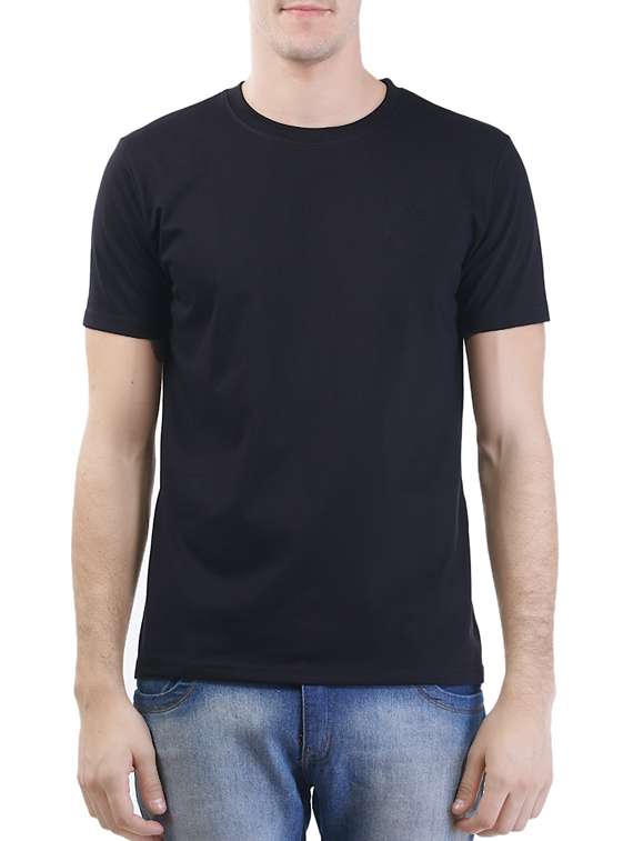black cotton tshirt