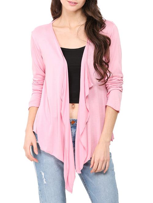 pink viscose shrug - 13117637 -  Standard Image - 0