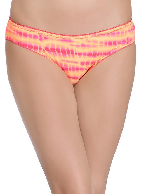 orange printed cotton panty - 13119630 - Standard Image - 0