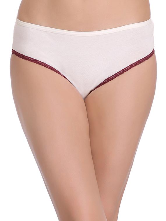 white cotton panty - 13119669 - Zoom Image - 0